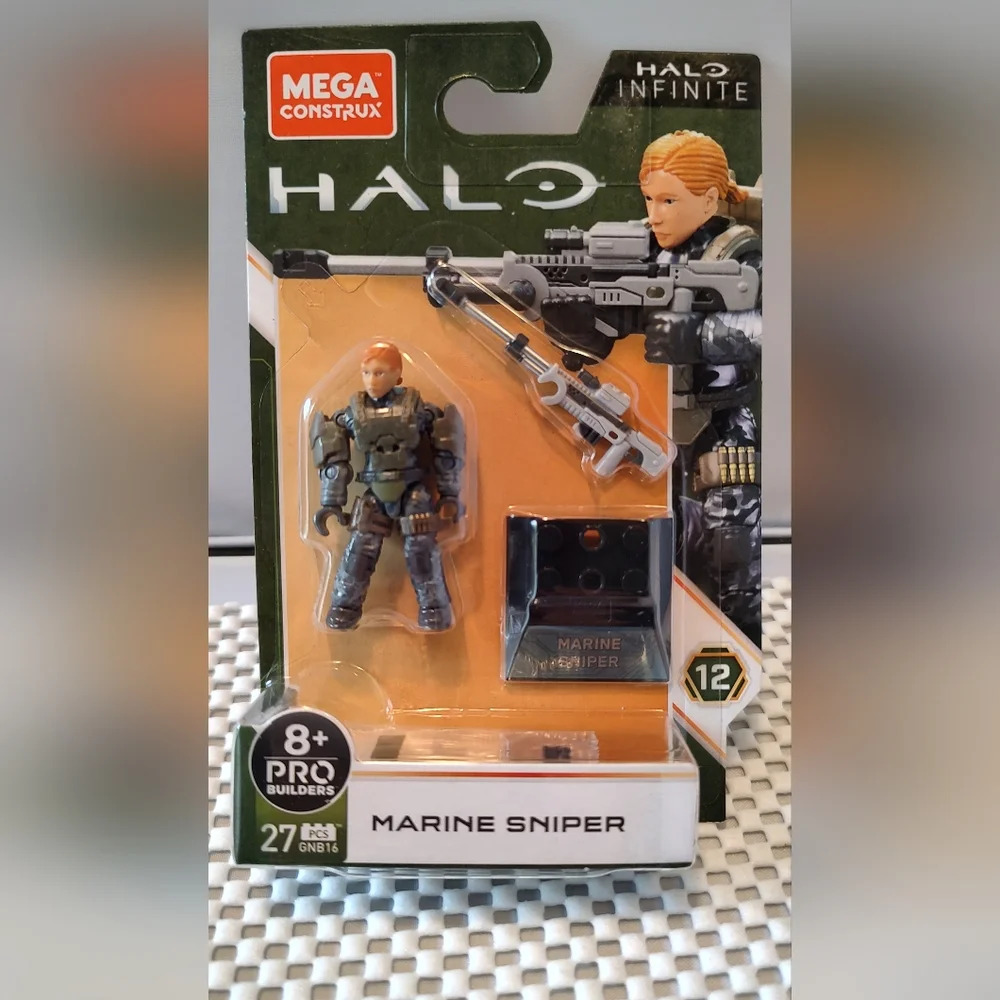 Mega Construx Marine Sniper Halo Infinite